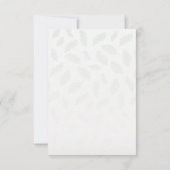 Tarjeta Pequeña Wedding Details - Vectorial Tulip ノートカード (裏面)