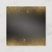 tarjeta personalizada de negocios de boda スクエア名刺 (裏面)