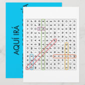 Tarjeta plana. Eres un profesor sobresaliente.  (正面/裏面)