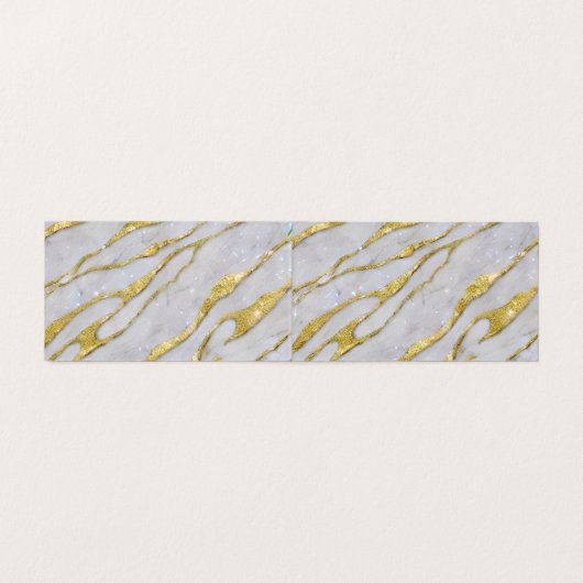 Tarjeta plegada con diseño de oro (内部フラット)