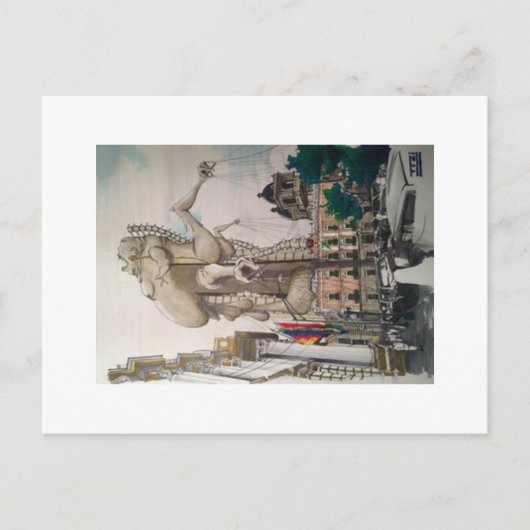 Tarjeta postal cuadro de La Paz シーズンポストカード (正面)