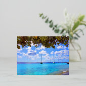 Tarjeta postal de Kralendijk, Bonaire 箔シーズンポストカード (立ち正面)