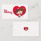 Tarjeta San Valentín  名刺 (正面/裏面)