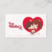 Tarjeta San Valentín  名刺 (正面)