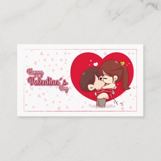 Tarjeta San Valentín 名刺 (正面)