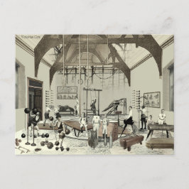 Tarjeta Victorian Gym ポストカード