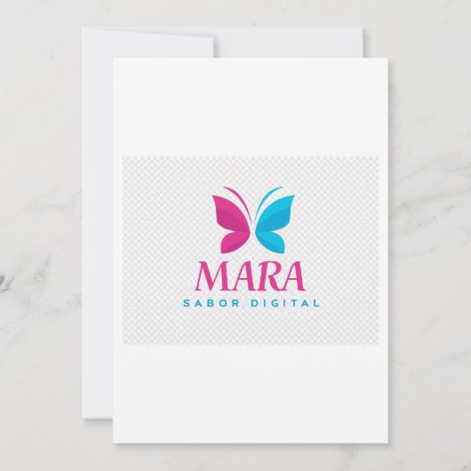 Tarjetas de Felicitación MARA – Sabor Digital カード (裏面)