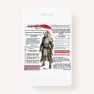 TARJETAS DE IDENTIFICACION PERSONAL バッジ