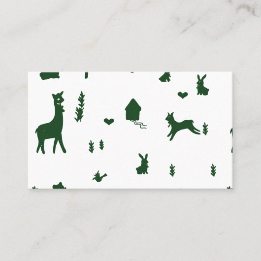 Tarjetas de invitación  名刺 (正面)