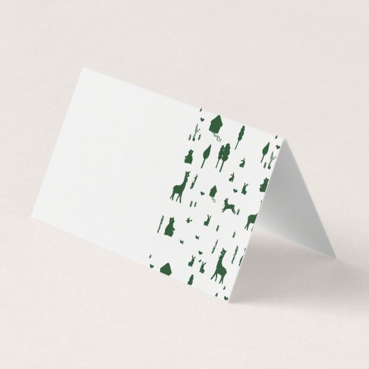 Tarjetas de invitación 名刺 (裏面)