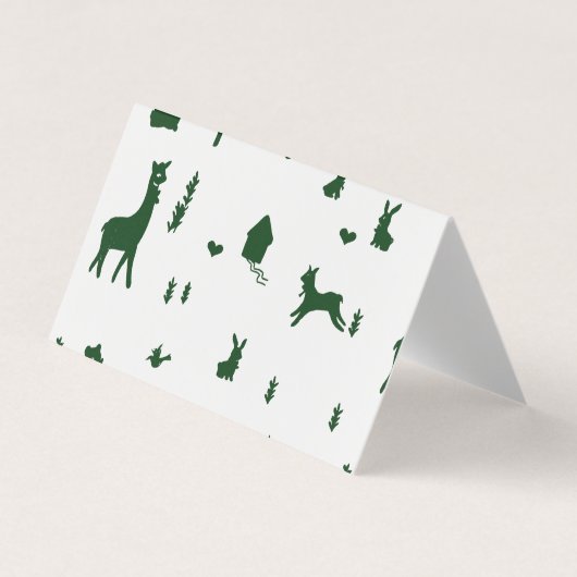 Tarjetas de invitación  名刺 (正面)