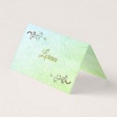 Tarjetas de Lugar Rústicas '  (正面)