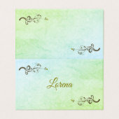 Tarjetas de Lugar Rústicas '  (外部フラット)