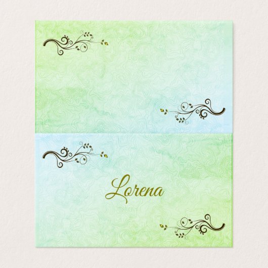 Tarjetas de Lugar Rústicas '  (外部フラット)