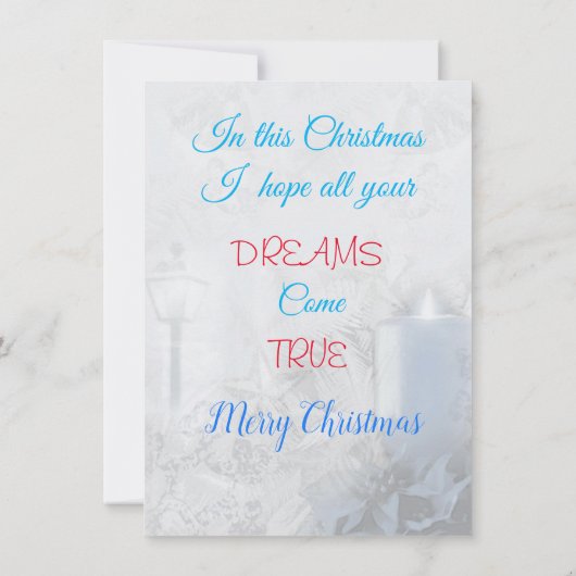Tarjetas de Navidad (裏面)