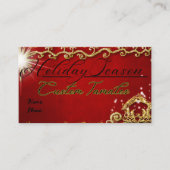 Tarjetas de negocio tamales Hollidays 名刺 (正面)