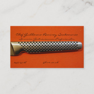Tarjetas de Presentacion CHEF 名刺