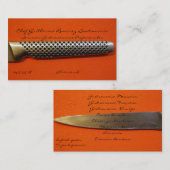 Tarjetas de Presentacion CHEF 名刺 (正面/裏面)