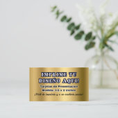 Tarjetas de Presentacion para Negocio 名刺 (スタンド正面)