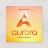 TARJETAS DE VISITA スクエア名刺 (正面)