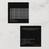 TARJETAS DE VISITA スクエア名刺 (正面/裏面)