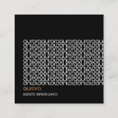 TARJETAS DE VISITA スクエア名刺 (正面)