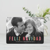 Tarjetas Navidenass de Foto | Feliz Navidad シーズンカード (スタンド正面)