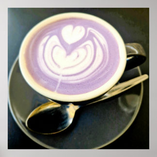 Taro latte ポスター