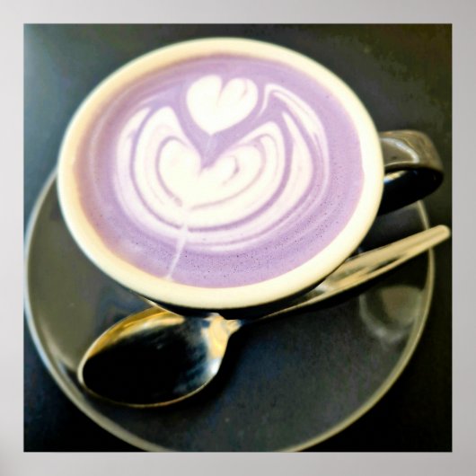 Taro latte ポスター (正面)