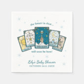 Tarot Baby Boy Baby Shower Paper Napkin スタンダードカクテルナプキン (正面)