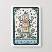 Tarot Baby Shower Aunt 缶バッジ (正面)