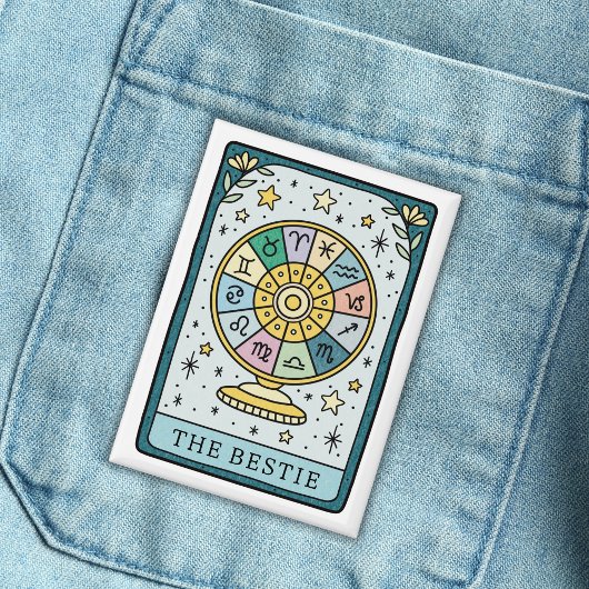 Tarot Baby Shower Best Friend 缶バッジ