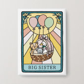 Tarot Baby Shower Big Sister 缶バッジ (正面)