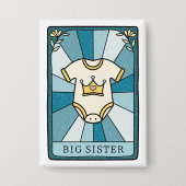 Tarot Baby Shower Big Sister 缶バッジ (正面)