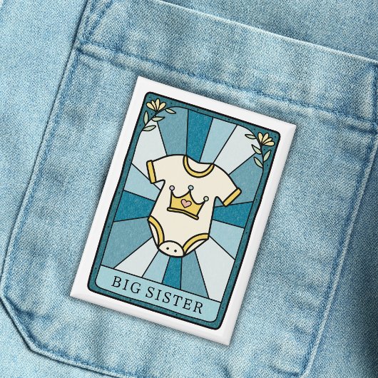 Tarot Baby Shower Big Sister 缶バッジ