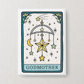 Tarot Baby Shower Godfather 缶バッジ (正面)