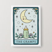 Tarot Baby Shower Grandfather 缶バッジ (正面)