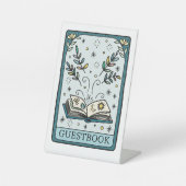 Tarot Baby Shower Guestbook Table 台座サイン (正面)