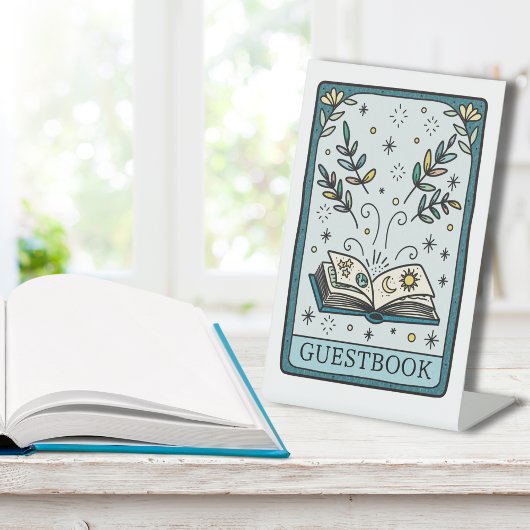 Tarot Baby Shower Guestbook Table 台座サイン