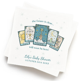 Tarot Baby Shower Personalized Paper Napkin スタンダードカクテルナプキン