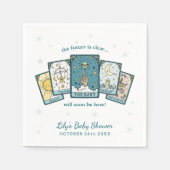 Tarot Baby Shower Personalized Paper Napkin スタンダードカクテルナプキン (正面)