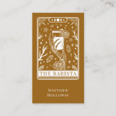 Tarot  Barista Business Card 名刺 (正面)