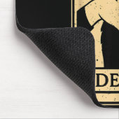 Tarot Card Black Cat Occult Witchy Black Cat Tarot マウスパッド (コーナー)