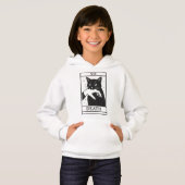 Tarot Card Black Cat Shirt – Tarot Death Tee, Witc (正面フル)