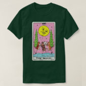 Tarot Card Crescent Moon And Cat Squad Graphic Tシャツ (デザイン正面)