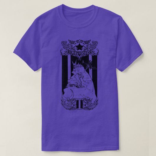 Tarot Card  High Priestess Occult Scary Gothic  Tシャツ (デザイン正面)