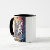 Tarot Card Illustration, The Chariot マグカップ (正面左)