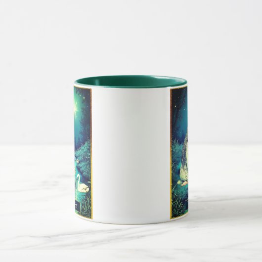 Tarot Card Illustration, The Star マグカップ (中央)