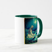 Tarot Card Illustration, The Star マグカップ (正面右)