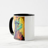 Tarot Card Illustration, The Tower マグカップ (正面左)